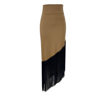 rehearsal skirt, practice, short, overskirt, flamenco costume, fringes
