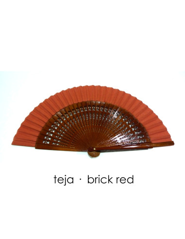 FAN WITH FRETWORK (CHOOSE YOUR COLOR)