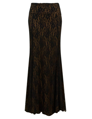 falda ensayo, encaje, sobrefalda, vestuario flamenco