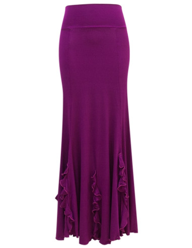 VERTICAL FRILL SKIRT, BOUGAINVILLEA COLOR