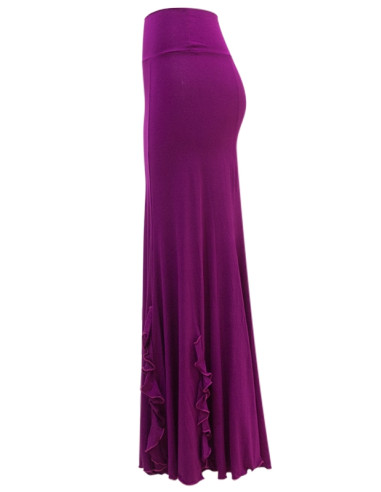 VERTICAL FRILL SKIRT, BOUGAINVILLEA COLOR